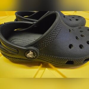 Crocs Kids' Black Clogs